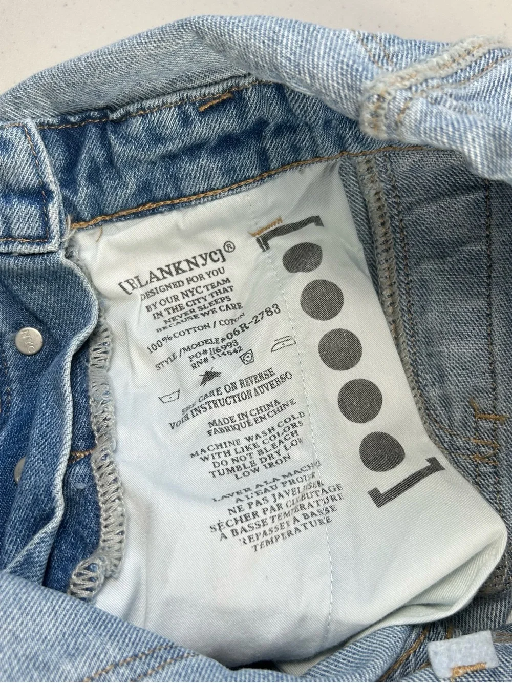 Blank NYC Women’s Denim Distressed Medium BlueJean Overalls Cottagecore Size 24
